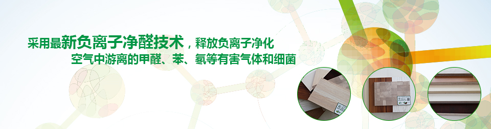 采用最新負離子凈醛技術，釋放負離子凈化空氣